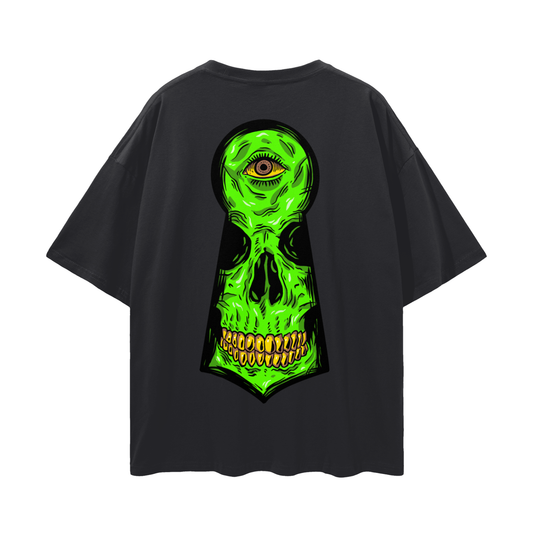 Bluebear Third Eye - Oversize Deep Drop Shoulder Tee